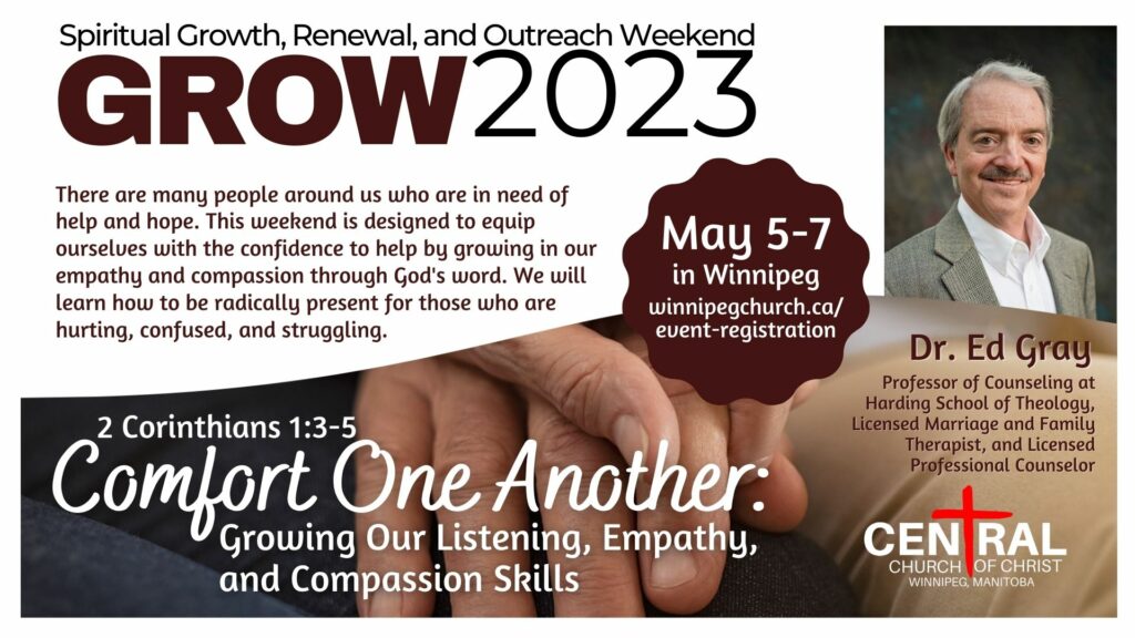 Final GROW 2023 PowerPoint Slide Poster Central church of Christ Final GROW 2023 PowerPoint Slide Poster Central church of Christ